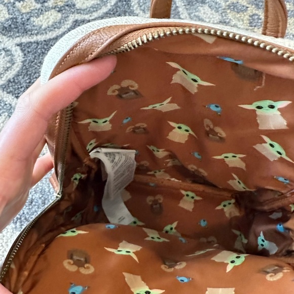 RARE Loungefly Star Wars The Child Mini Backpack - Picture 5 of 14